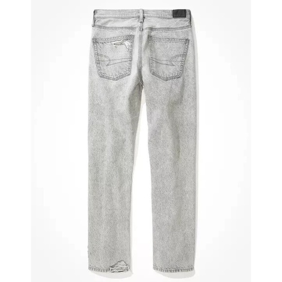 American Eagle Outfitters Gray Straight Leg Jeans - Picture 11 of 13